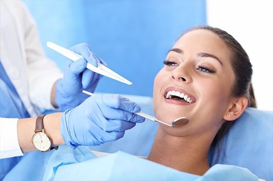 Smiling Lady Ready For The Dental Treatment — Antioch, CA — New City Dental Practice Smiling Lady Ready For The Dental Treatment — Antioch, CA — New City Dental Practice
