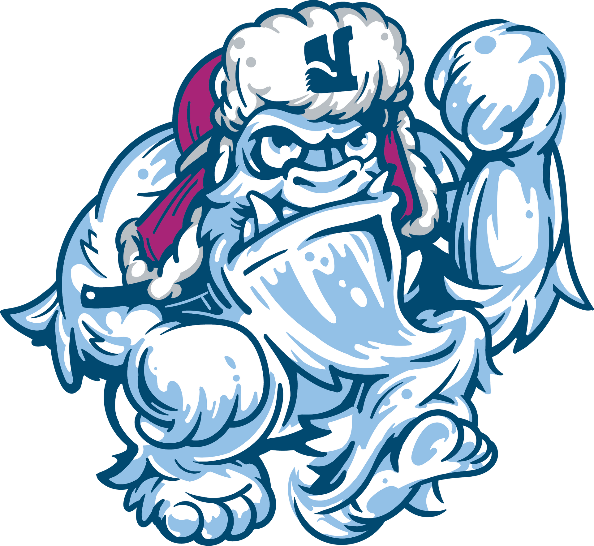 Yeti Garage Door Body Logo