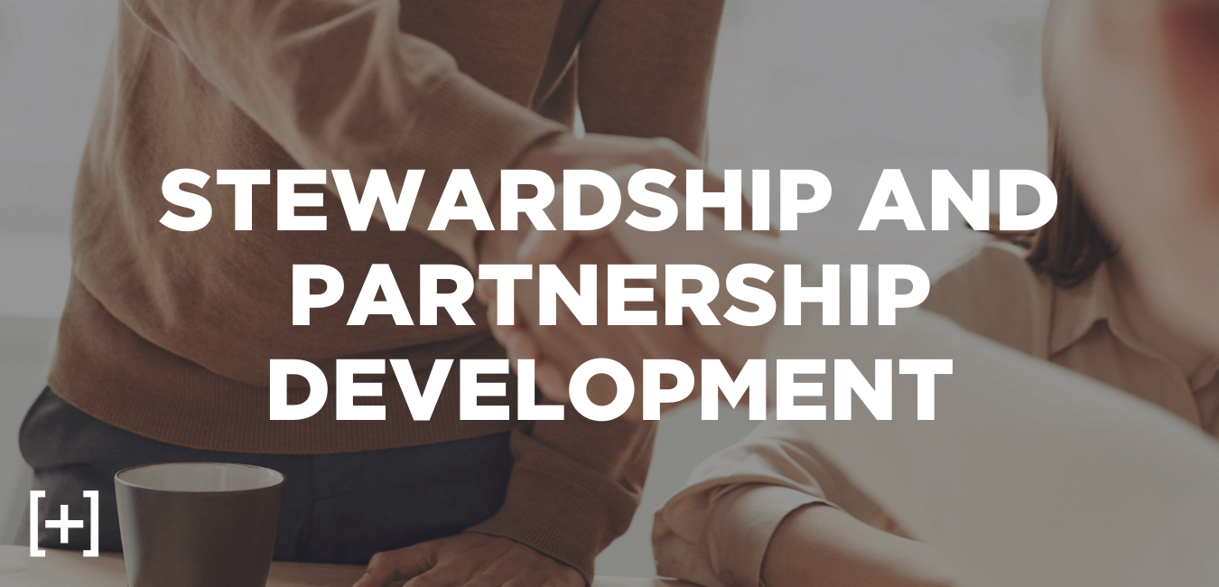 stewardship and partnership development