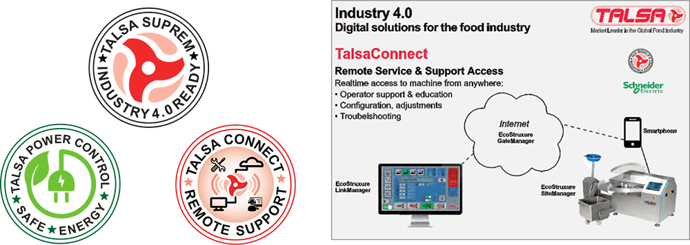 A logo for a company called talsa connect