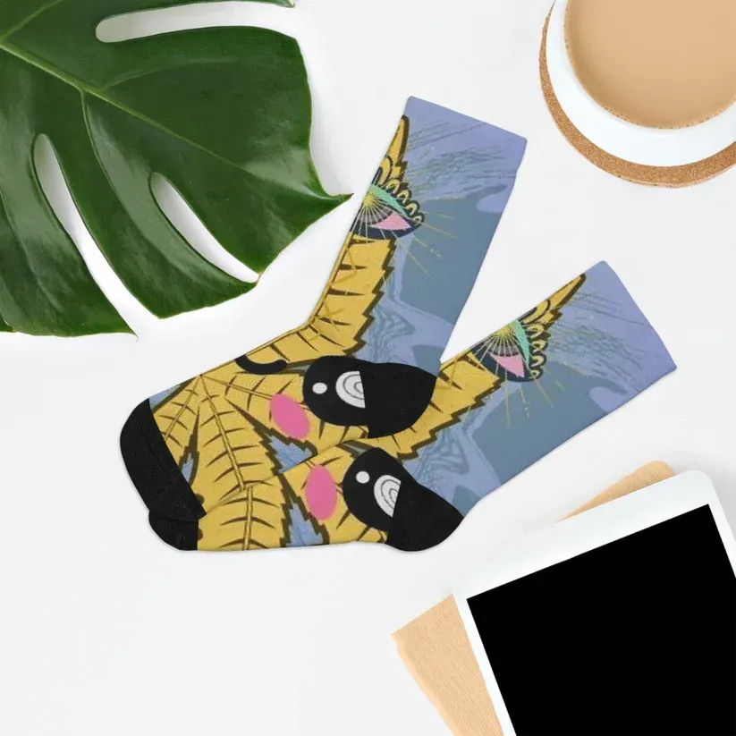 Collectables - Socks Golden Leaf Recycled Poly
