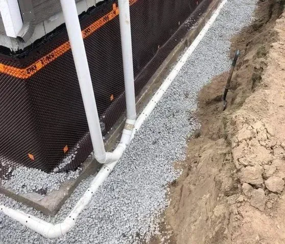 Drain blanc