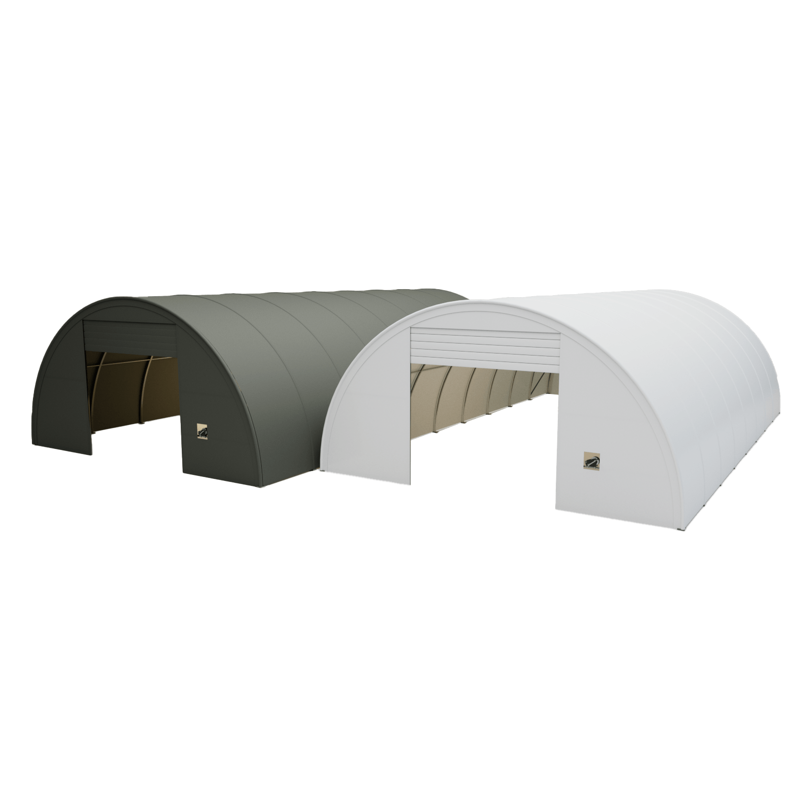 Arkinis tentinis angaras 9,15 &times; 16,0 &times; 4,5 m, vienguba konstrukcija konstrukcija