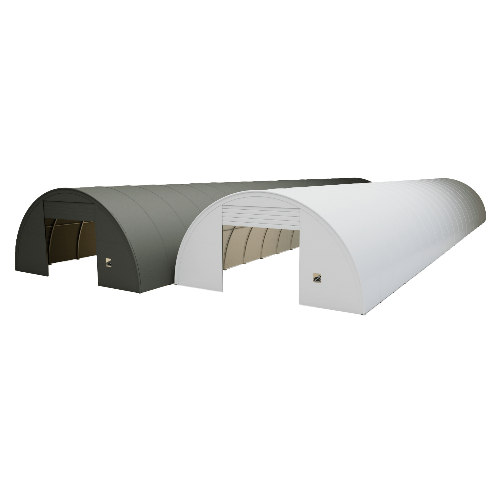 Arkinis tentinis angaras 9,15 &times; 40,0 &times; 4,5 m, vienguba konstrukcija konstrukcija