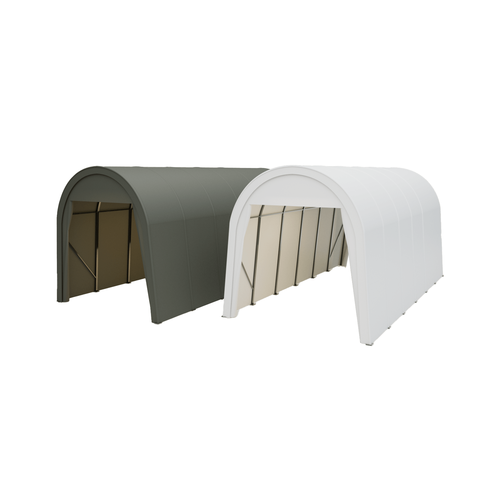 Tentinis garažas 4,3 &times; 9,0 &times; 4,3 m