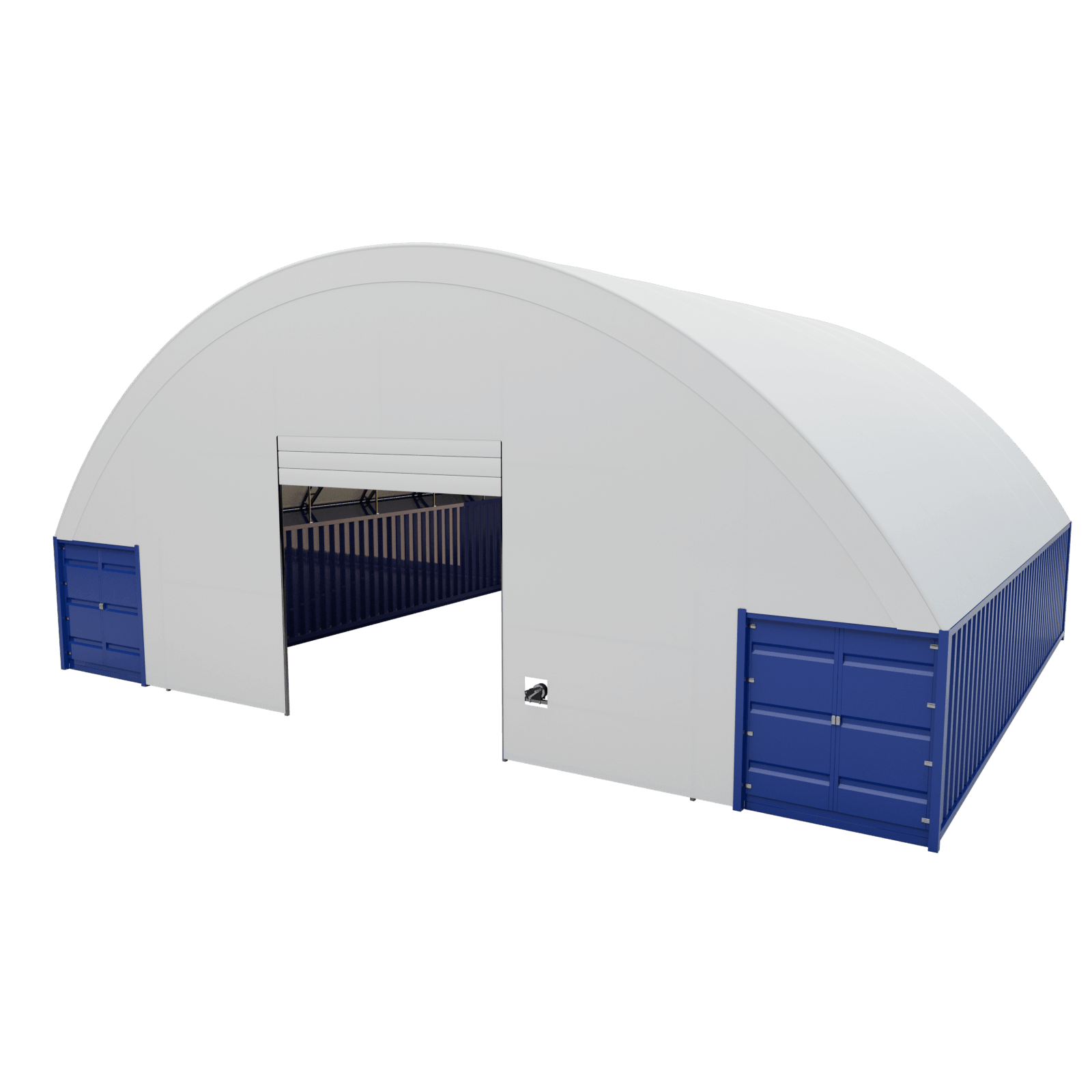Pastogė jūriniams konteineriams 15,0 &times; 12,0 &times; 4,5 m