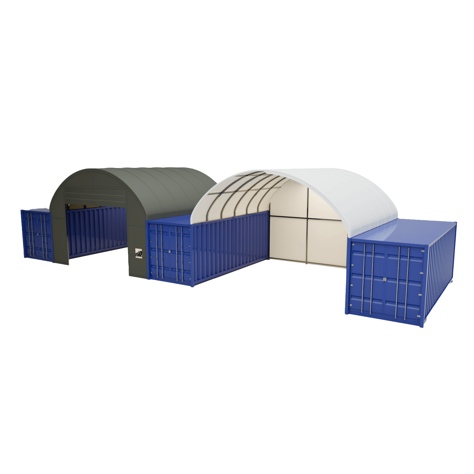 Pastogė jūriniams konteineriams 6,0 &times; 6,0 &times; 2,0 m