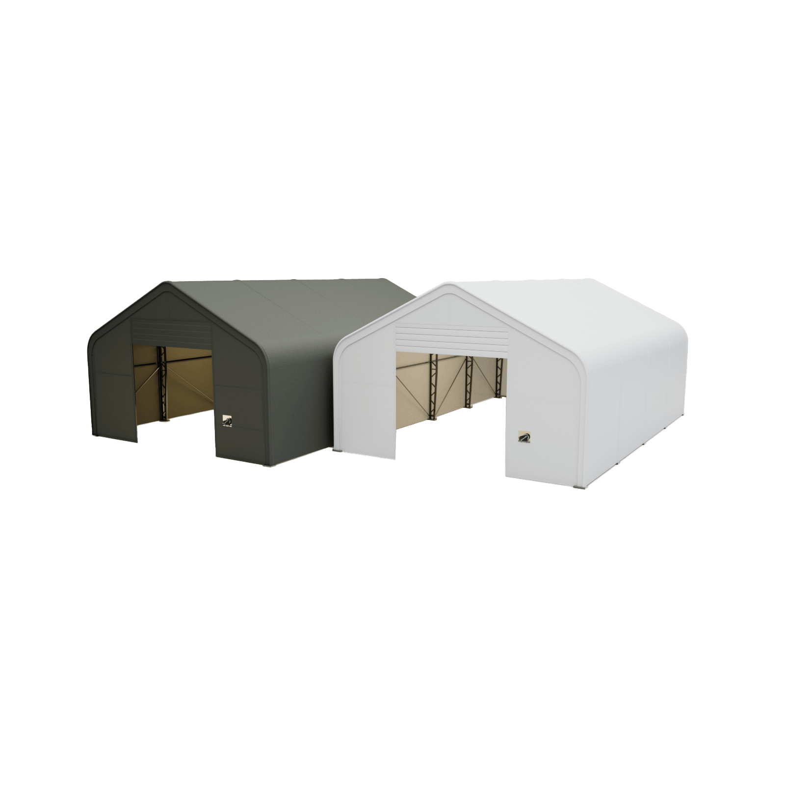 Stačiasienis tentinis angaras 8,0 &times; 12,2 &times; 5,2 m