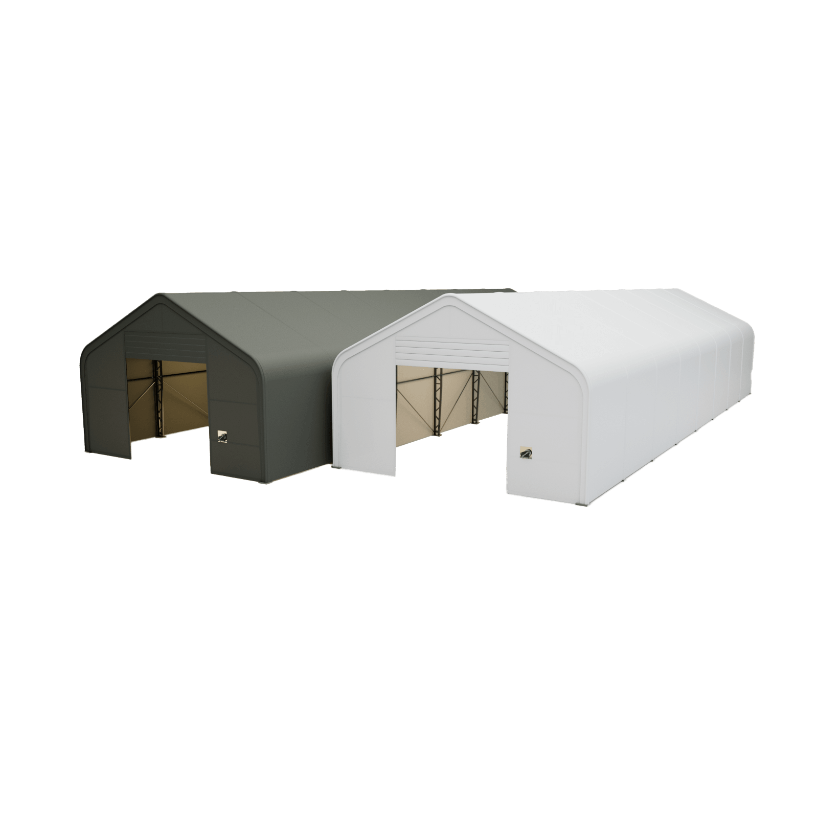 Stačiasienis tentinis angaras 8,0 &times; 24,4 &times; 5,2 m