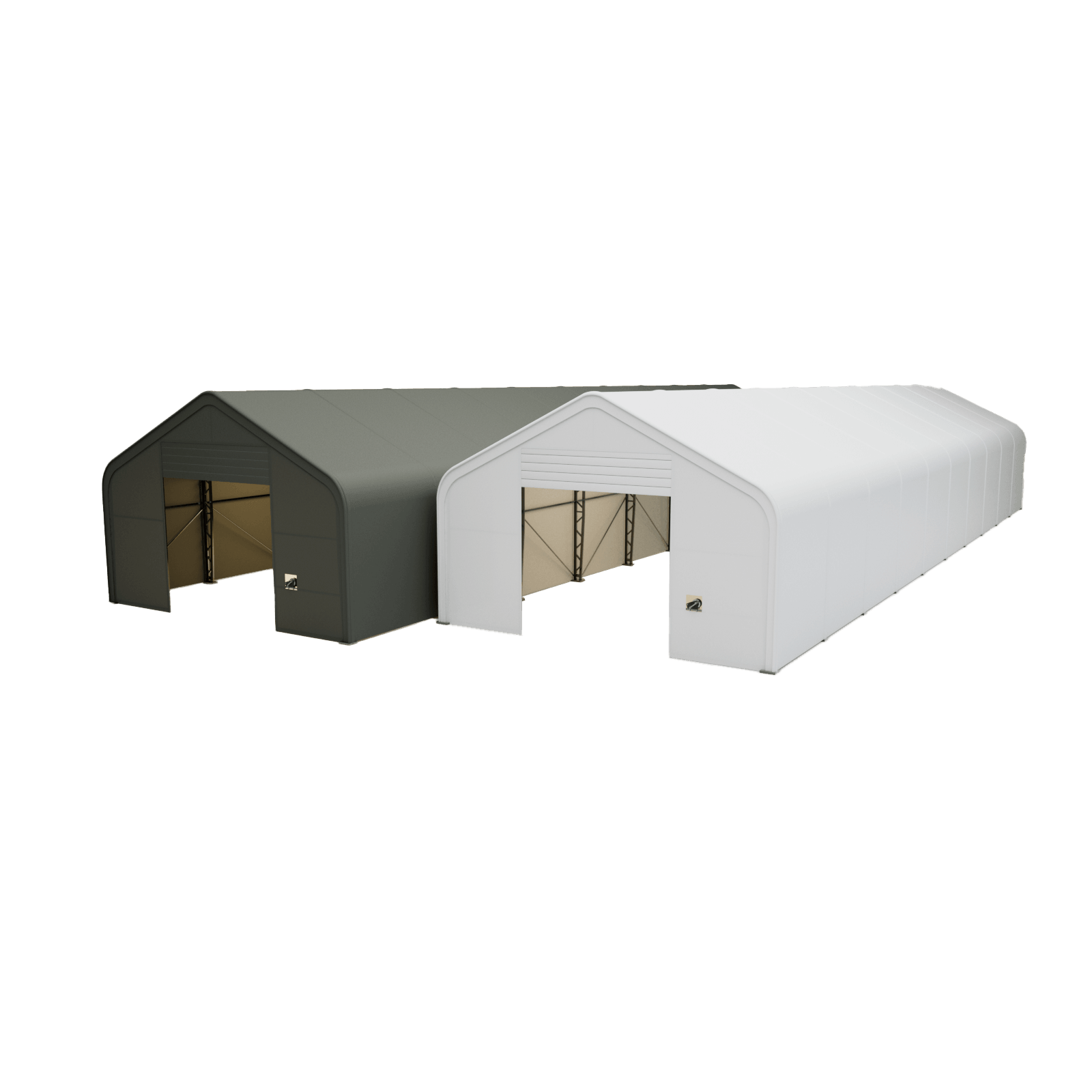Stačiasienis tentinis angaras 8,0 &times; 30,5 &times; 5,2 m