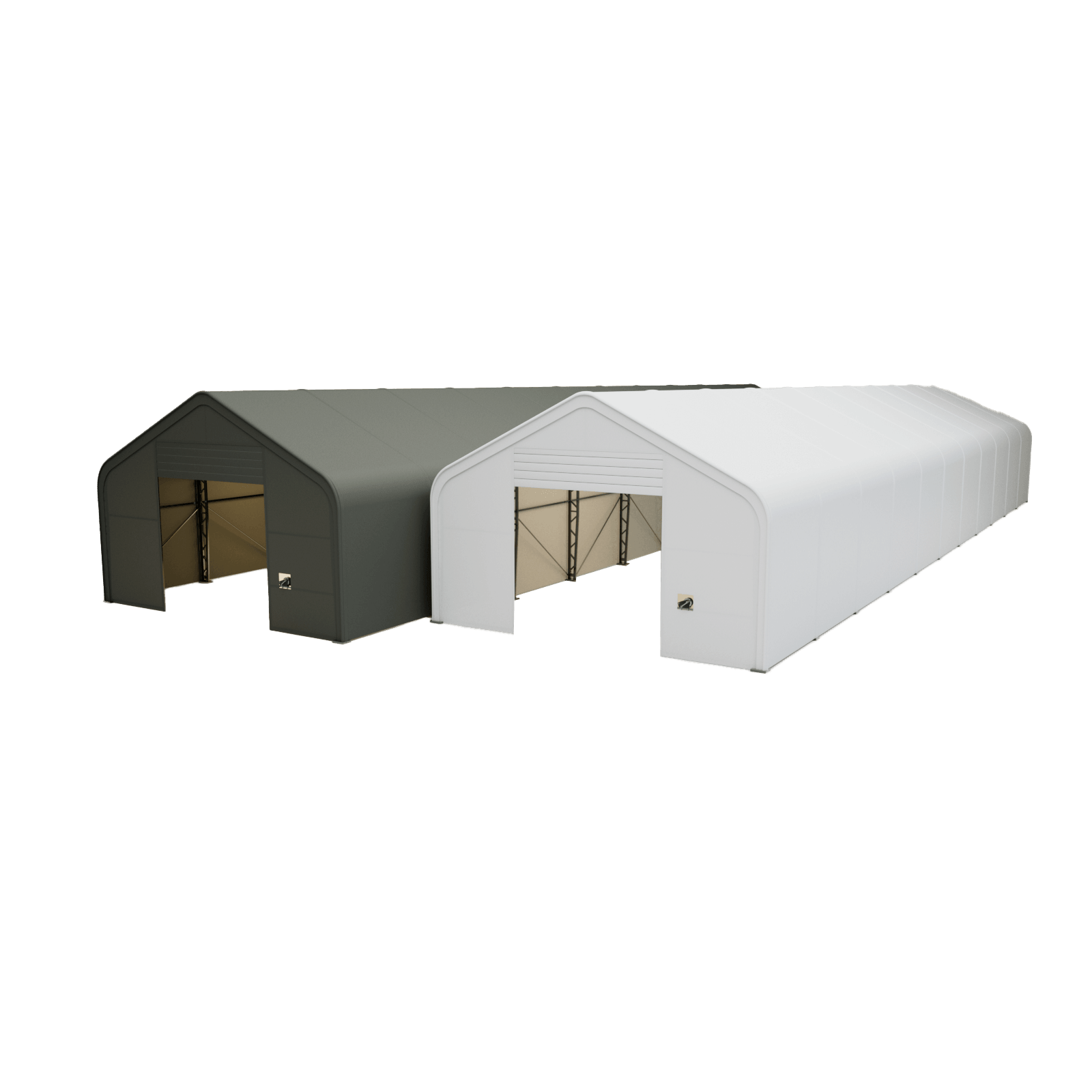 Stačiasienis tentinis angaras 8,0 &times; 33,55 &times; 5,2 m