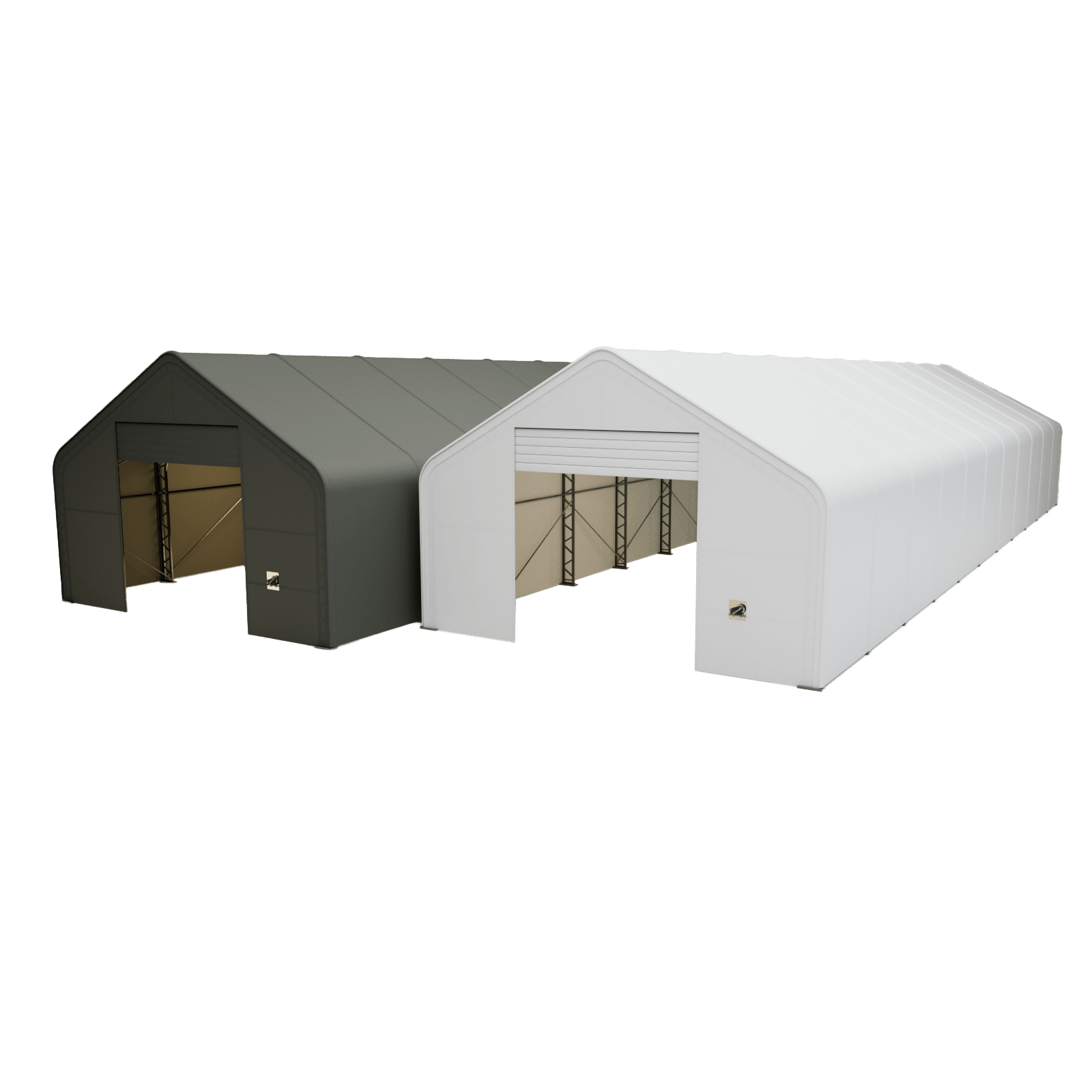 Stačiasienis tentinis angaras 9,0 &times; 36,6 &times; 6,1 m