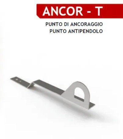 tetto con linea vita