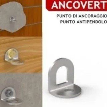tetto con linea vita
