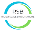 Logo RSB con archi circolari ciano e verdi e la scritta