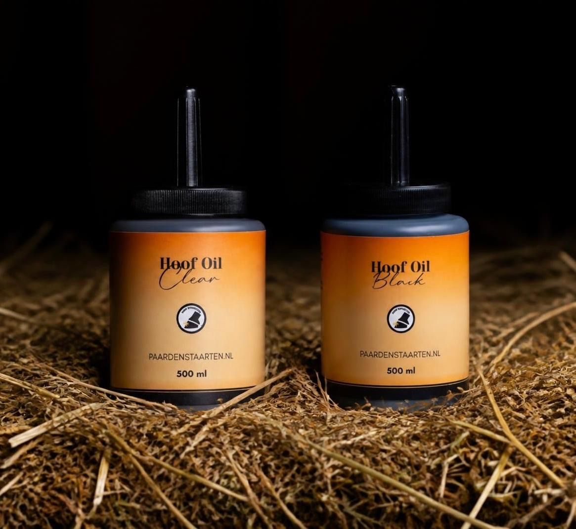 Hoof Care Duo - Hoof Oil Black + Hoof Oil Clear