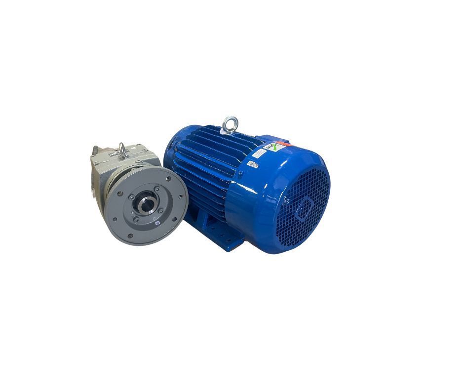 Motor & Gearbox— Sharpsville, IN — Tipton Engineering & Electric Motor Services, Inc. Motor with New Gear Box — Sharpsville, IN — Tipton Engineering & Electric Motor Services, Inc.
