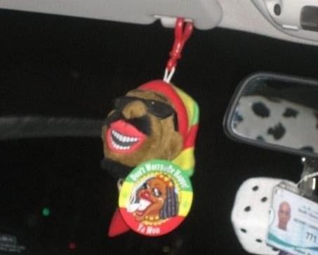 Passenger picture of taxi