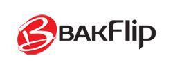 BAKFlip logo in red and black on a white background