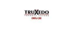 TruXedo Tonneau Covers logo in black and red on a white background