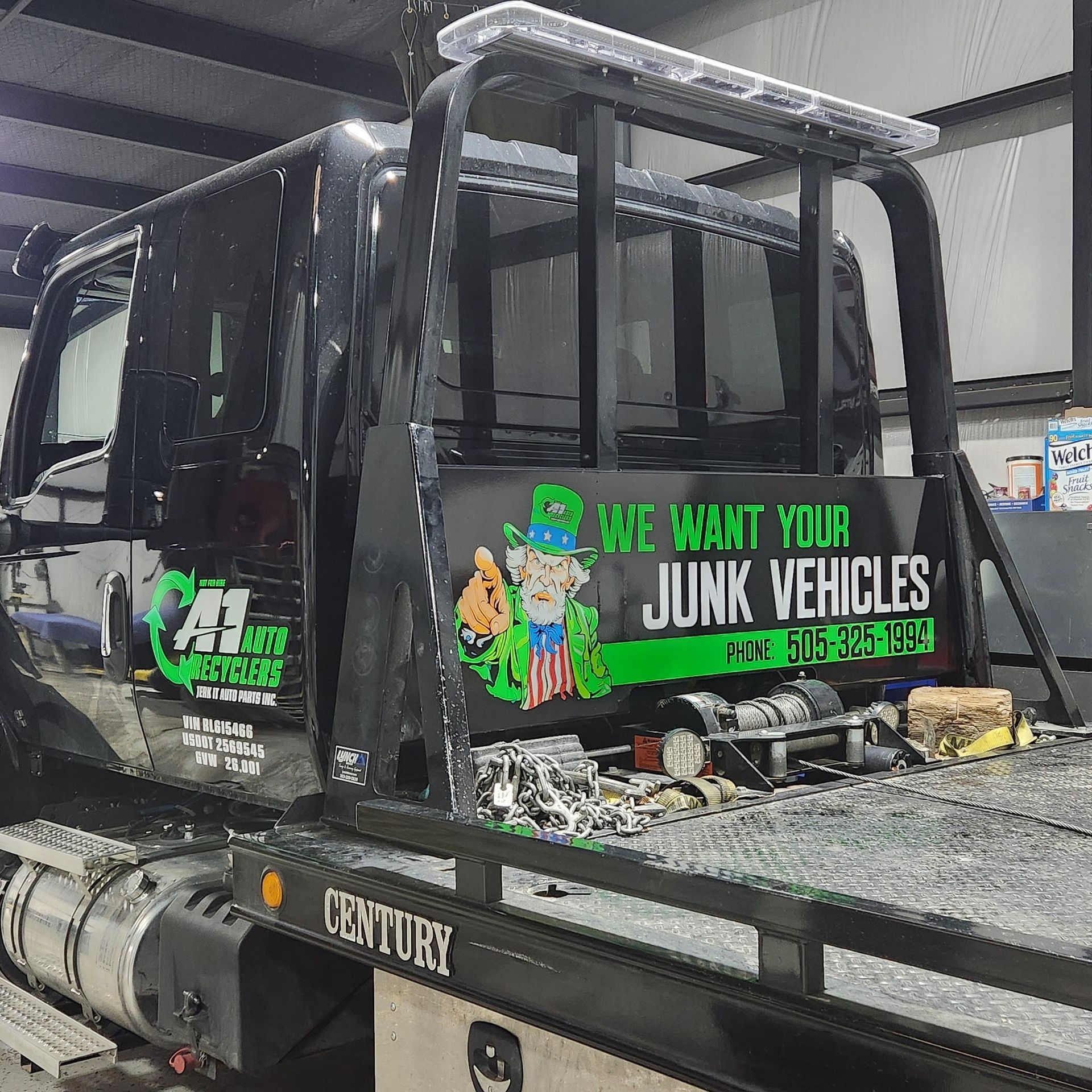 A1 Auto Recyclers tow truck A1 Auto Recyclers tow truck