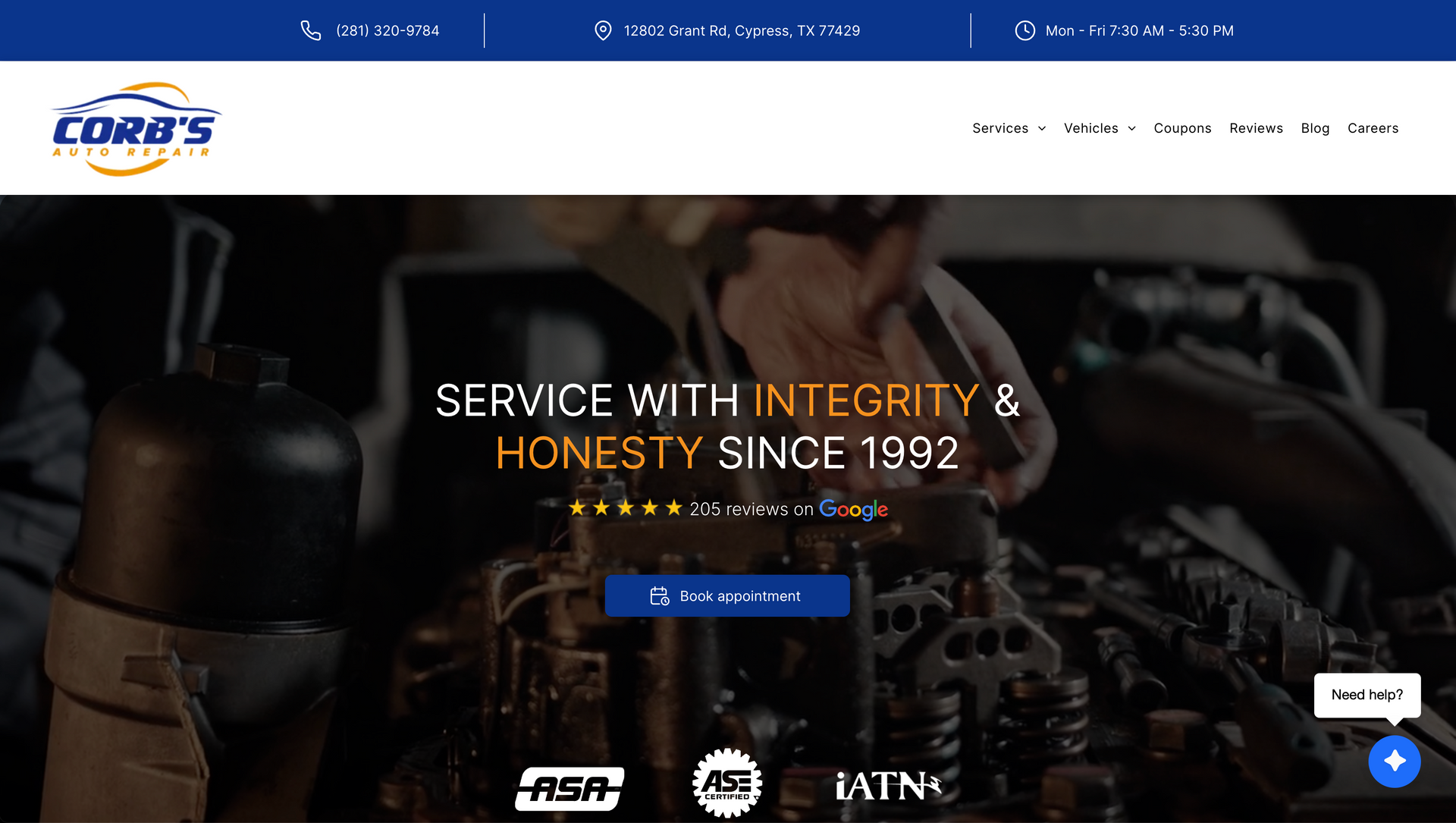 Corb's Auto Repair LLC cover