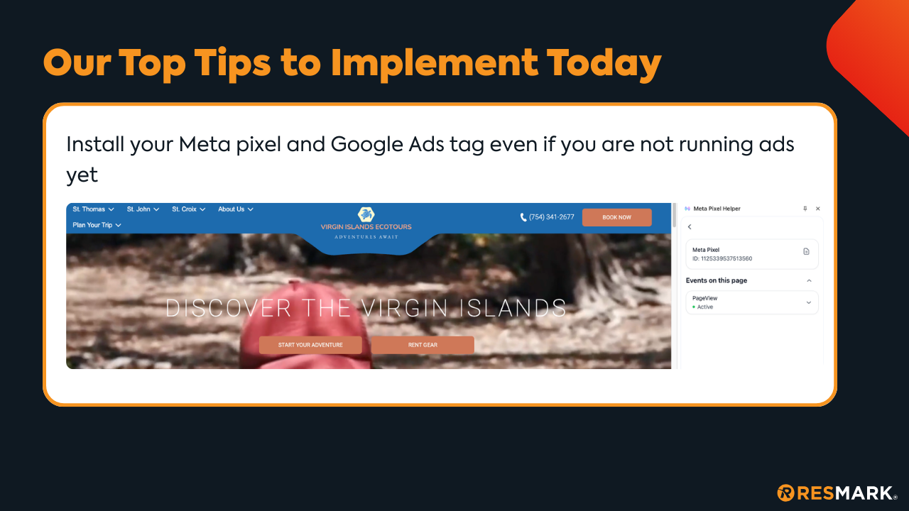 Slide with text