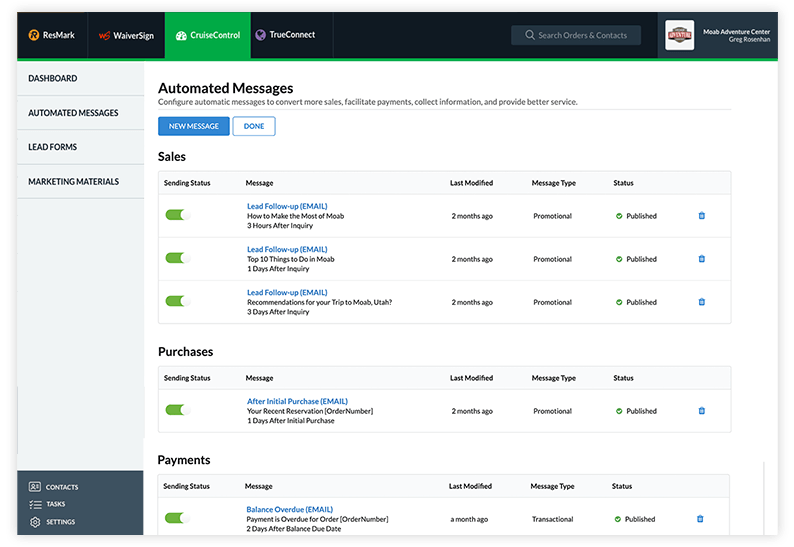 booking online software