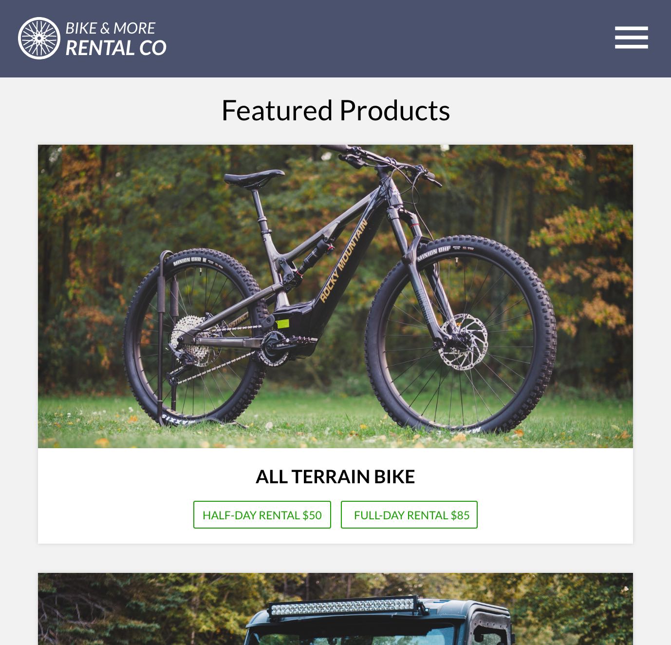 Bike for rent