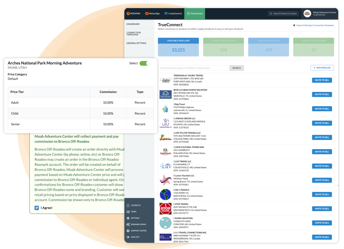 tour operator booking software