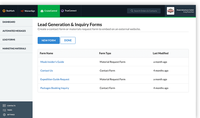 Tour Operator Software