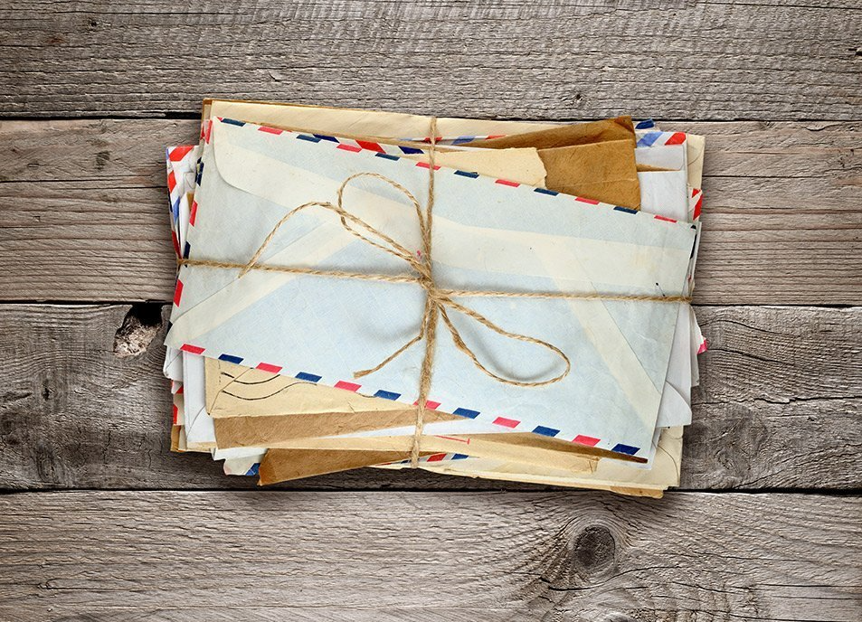 Pile of mail