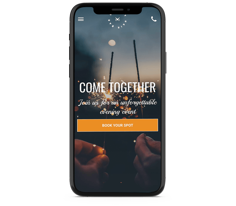 Event Bookings on iPhone
