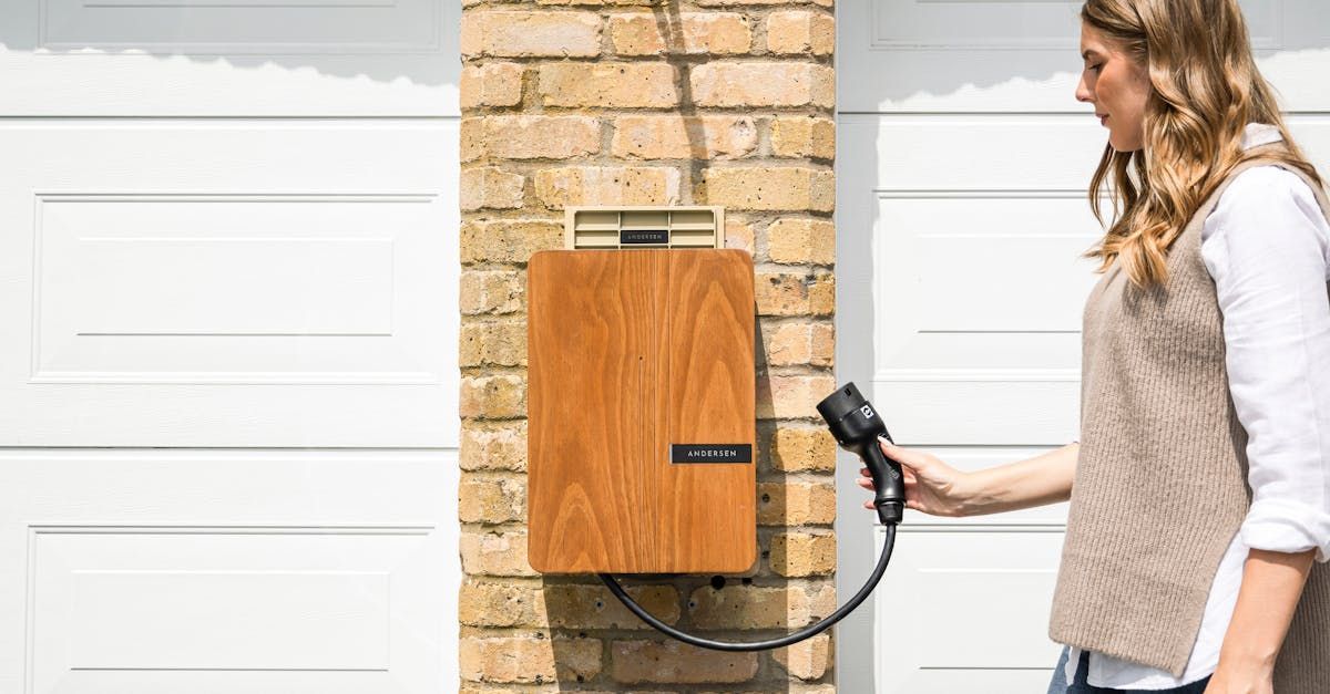 Convenient home EV charging solution installed by Dracut Solar in Dracut, MA.
