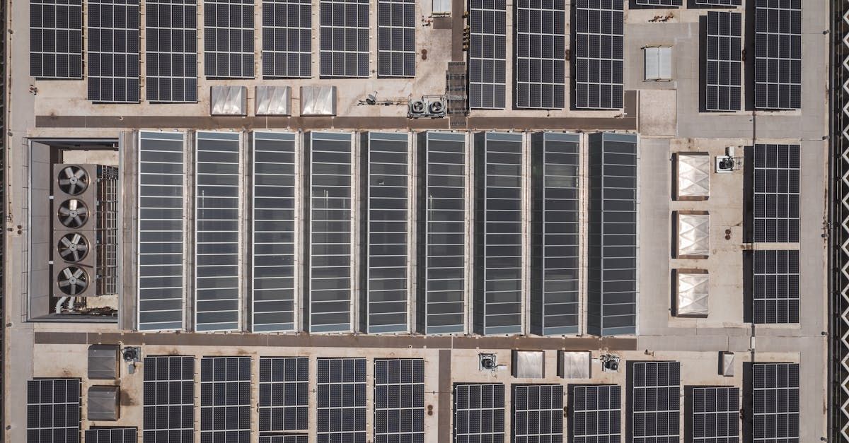 Commercial rooftop solar panels installed by Dracut Solar in Dracut, MA.