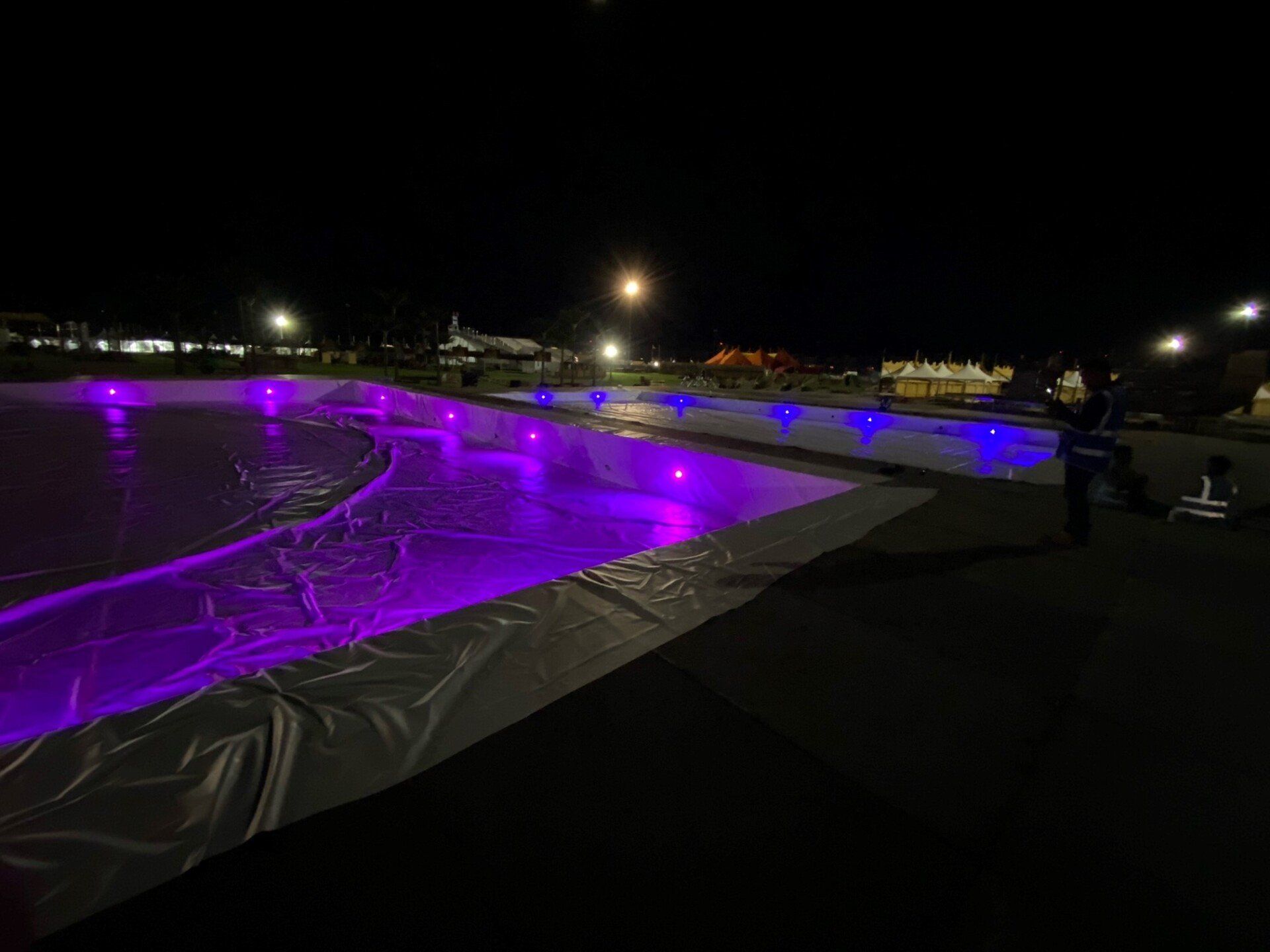 Backyard Pool with Slide — Riverside, CA — Moe’s Pool and Spa Service