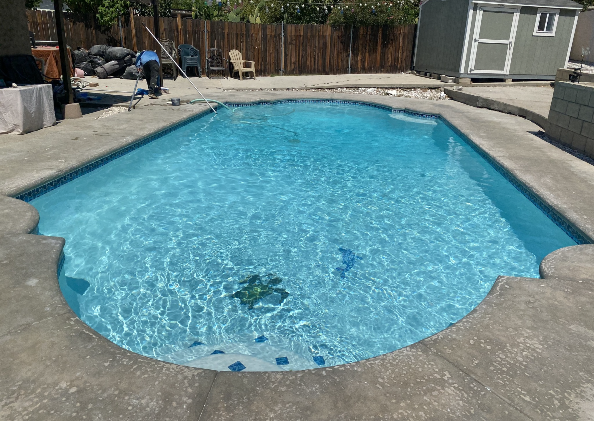 Swimming Pool at the Garden — Riverside, CA — Moe’s Pool and Spa Service Swimming Pool at the Garden — Riverside, CA — Moe’s Pool and Spa Service