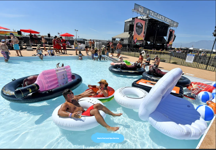 Huge Swimming Pool — Riverside, CA — Moe’s Pool and Spa Service