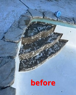 before plaster