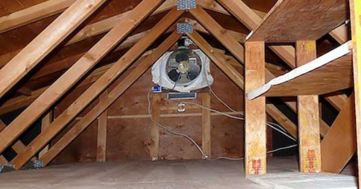 Attic Fan Installation in San Antonio Comfortable Air