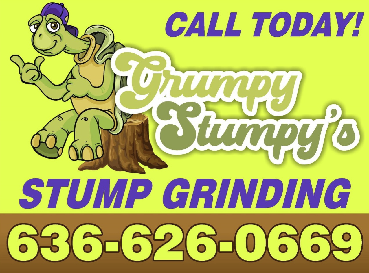 stump grinding logo