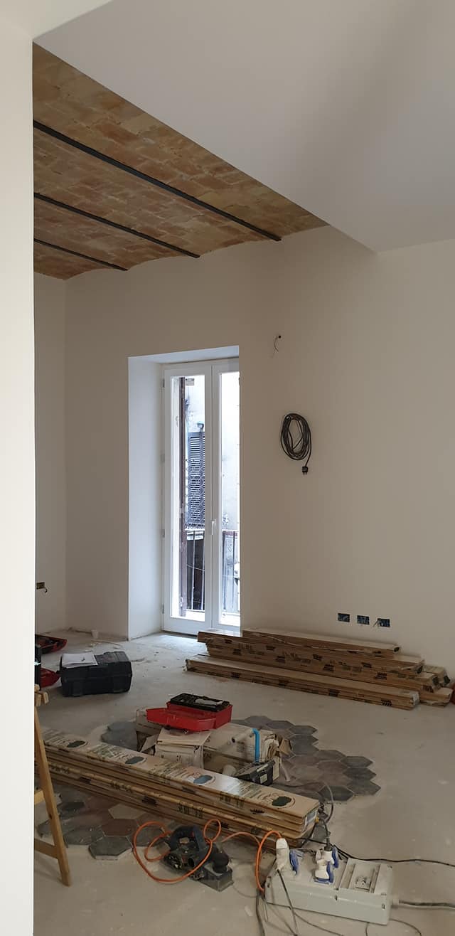 lavori di ristrutturazione casa di francesca b progetto di  saad roma srl