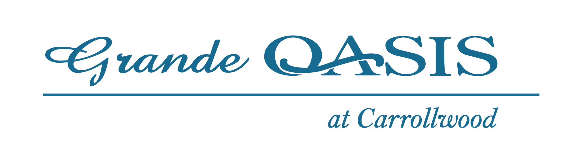 Grande Oasis at Carrollwood logo.