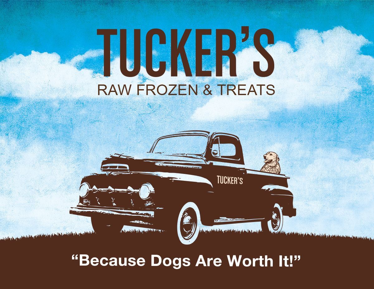 Tucker 's raw frozen and treats because dogs are worth it