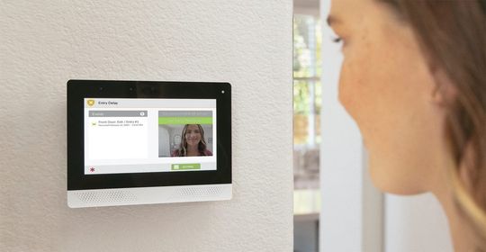 A smart home security system with a smart watch and a smart phone