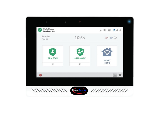 A smart home security system with a smart watch and a smart phone