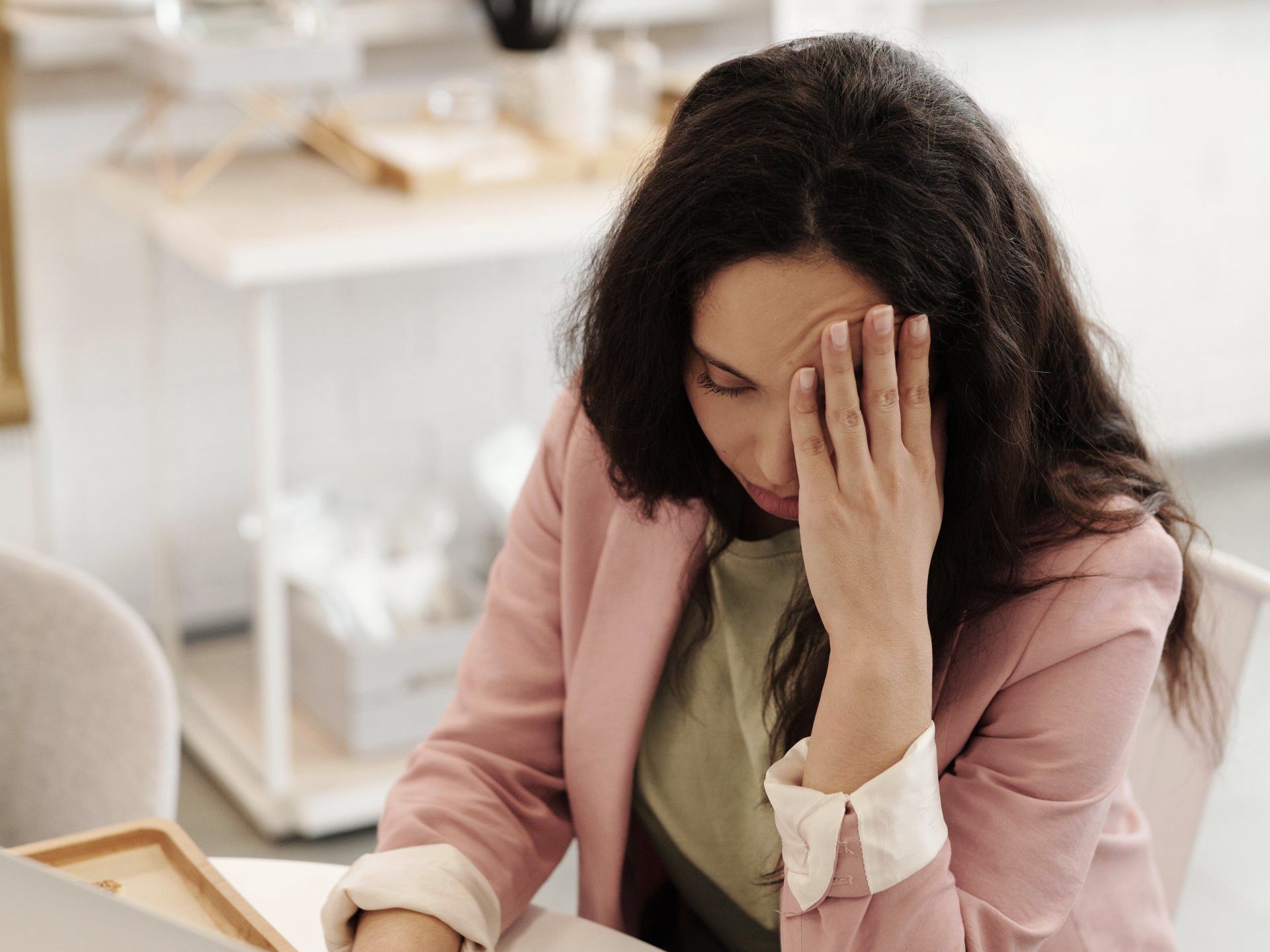 Woman Suffering From Headache Woman Suffering From Headache