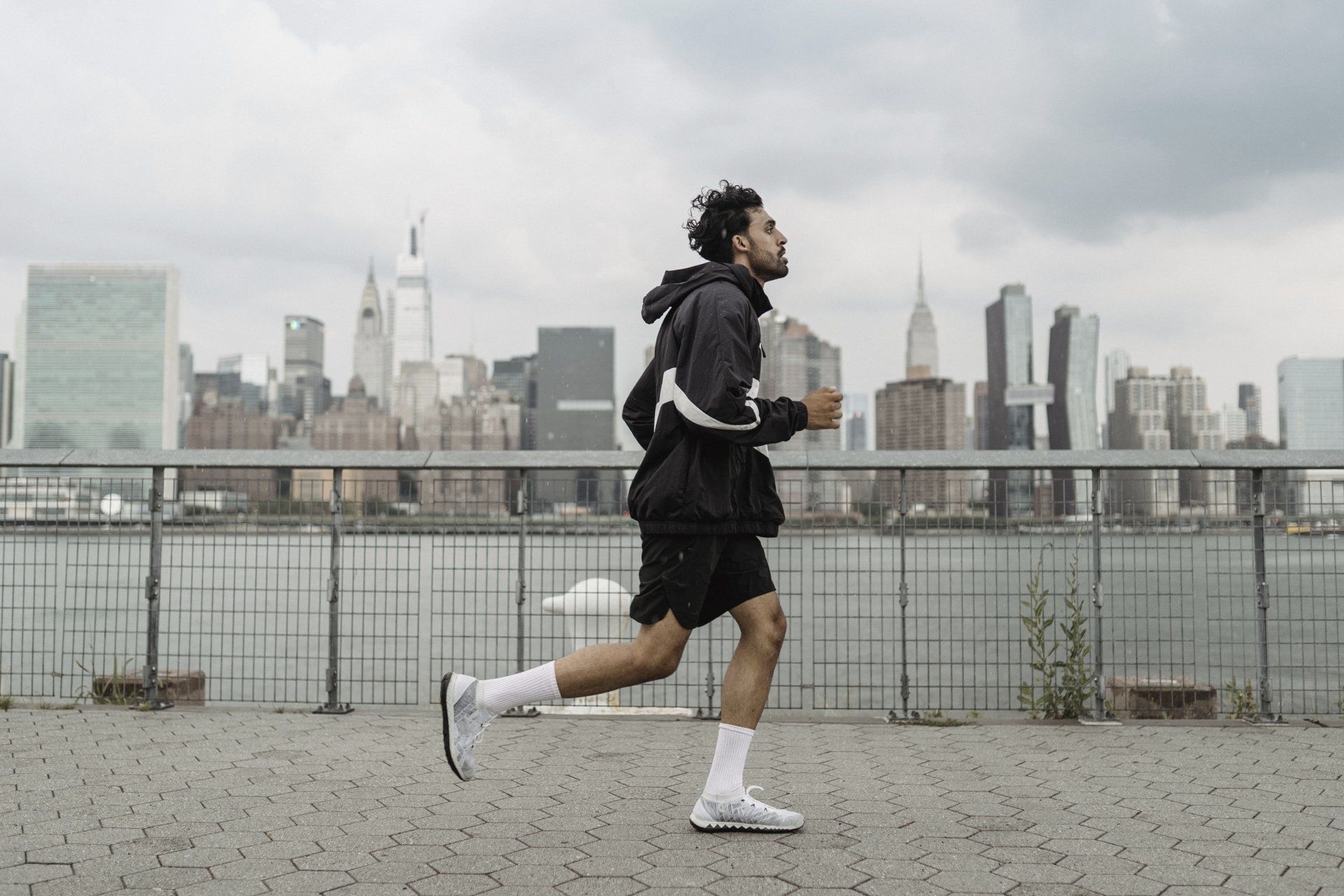 Man Having His Running Exercise