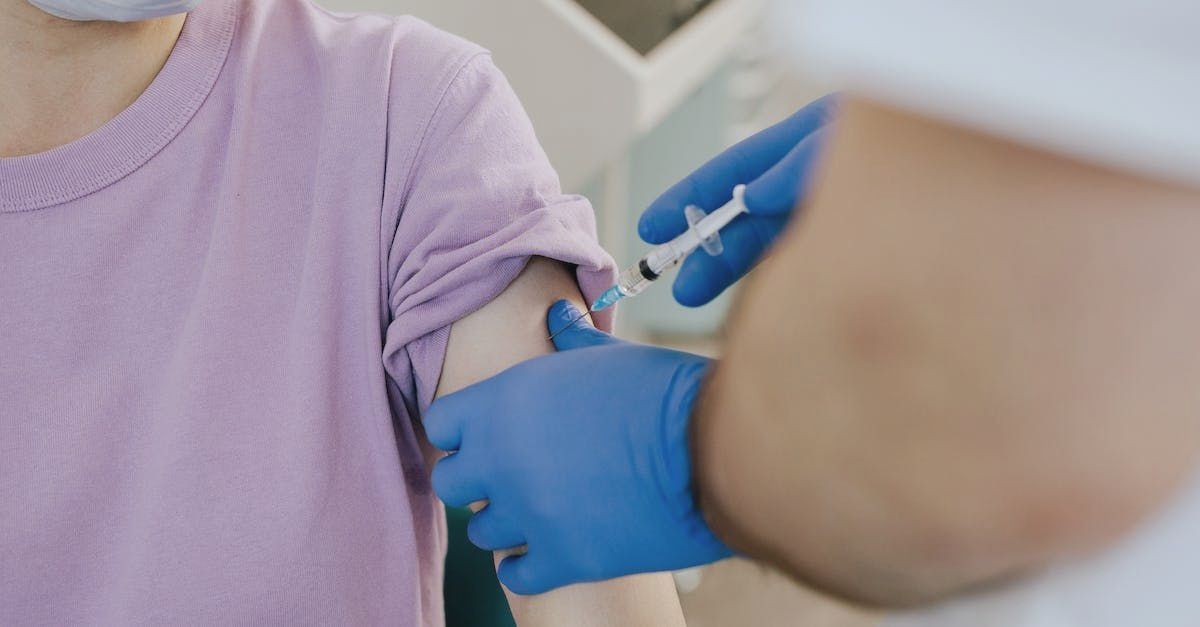 Woman Getting Vaccine Woman Getting Vaccine
