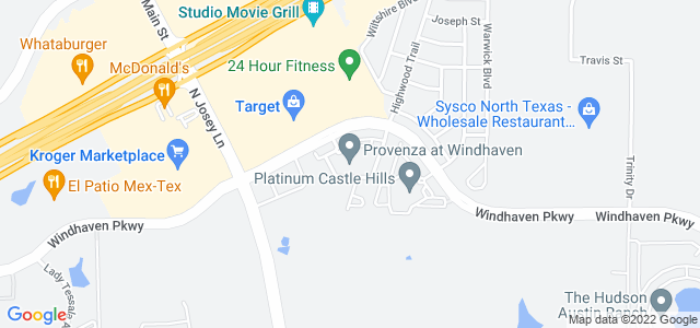 Map of business location